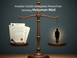 Analisis Yuridis Kebijakan Pemerintah tentang Hukuman Mati