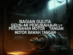 Bagian Gulita GelapBumi Perubahan Motor Bawah tangan