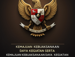 Kemajuan kebijaksanaan daya kegiatan serta keselamatan pegawai
