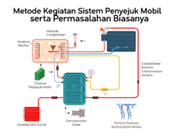 Metode Kegiatan Sistem Penyejuk Mobil serta Permasalahan Biasanya