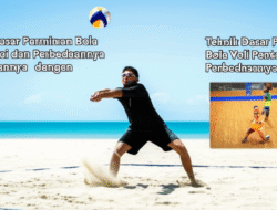 Teknik Dasar Permainan Bola Voli Pantai dan Perbedaannya dengan Voli Indoor