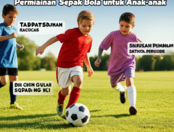 Teknik Dasar dan Peraturan Permainan Sepak Bola untuk Anak-anak