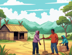 Usaha pengentasan kekurangan di daerah-daerah terasing