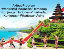 Akibat Program “Wonderful Indonesia” terhadap Kunjungan Wisatawan Asing